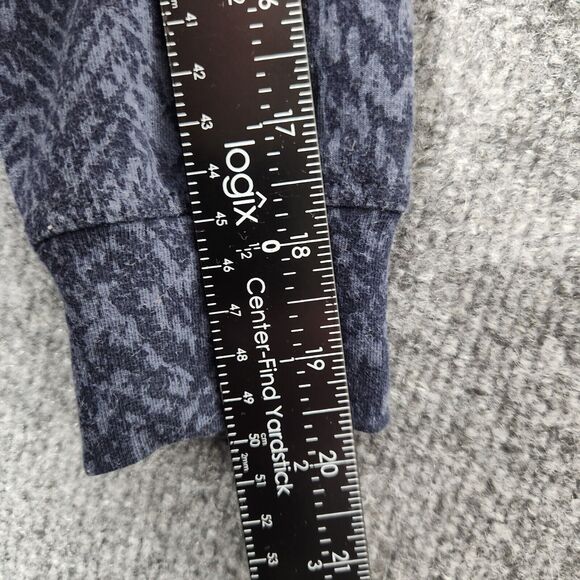 ATHLETA Blue 566636 Studio to Street Splatter Sweatshirt Tencel Lyocell SIZE XXS - Picture 8 of 11